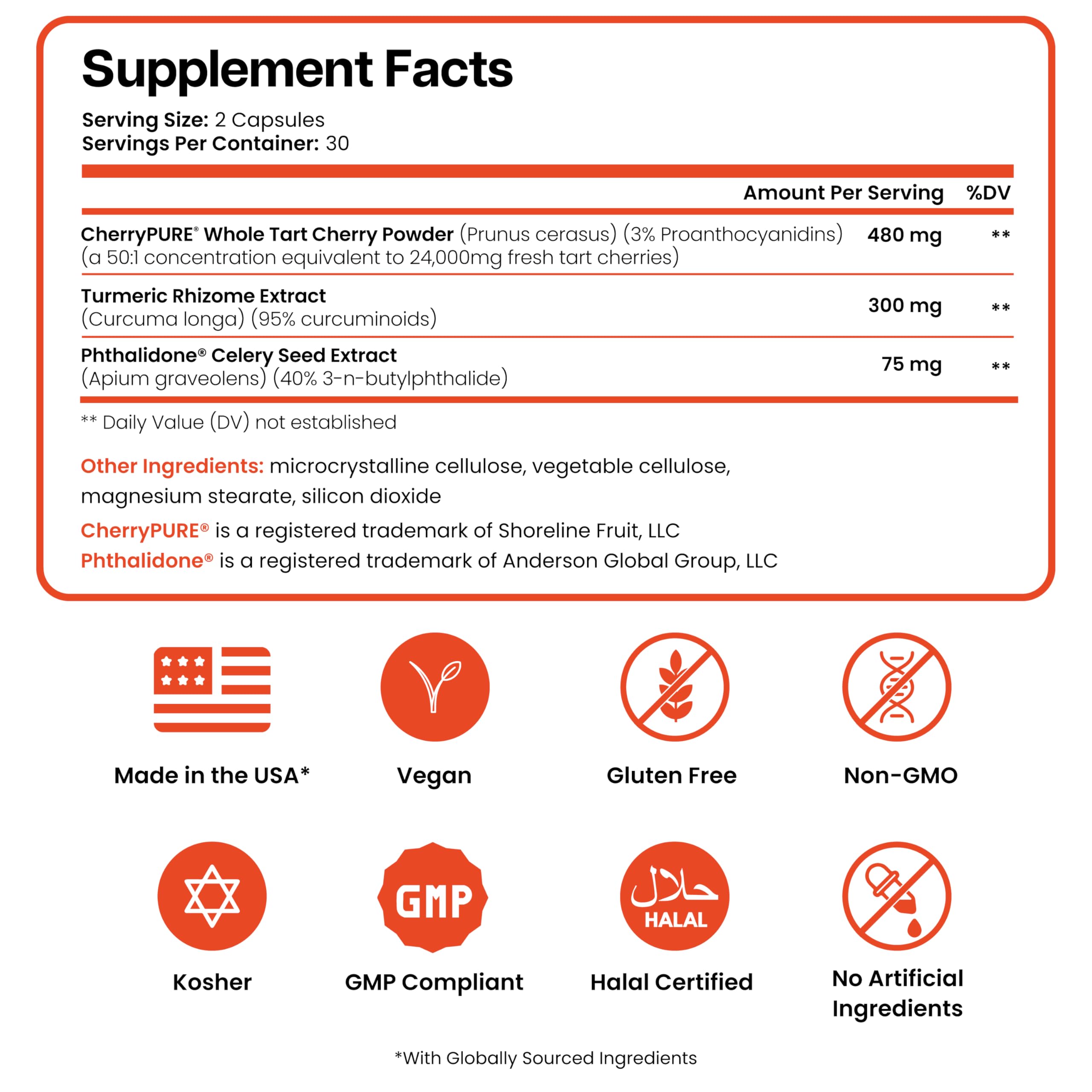 Nutriana Uric Acid Support Supplement packaging details