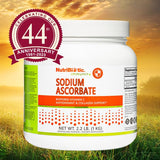 NutriBiotic Sodium Ascorbate Vitamin C Supplement 998g lifestyle scene