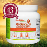 NutriBiotic Vitamin C Powder 1000g label details