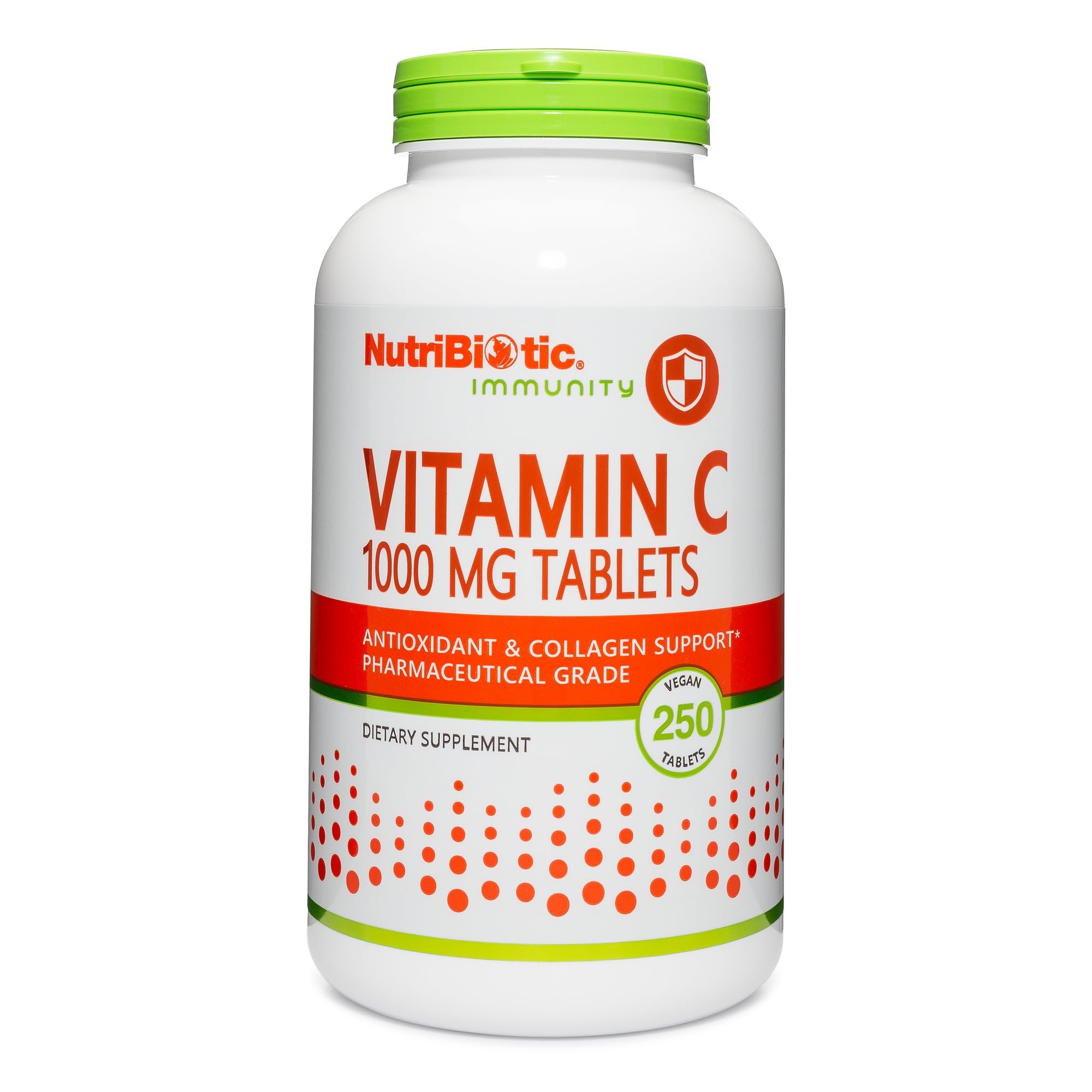 NutriBiotic Vitamin C Tablets 1000mg front view