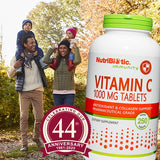 NutriBiotic Vitamin C Tablets 1000mg packaging details