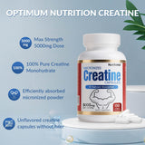 Nutribota Creatine Monohydrate Capsules 5000mg ingredients list