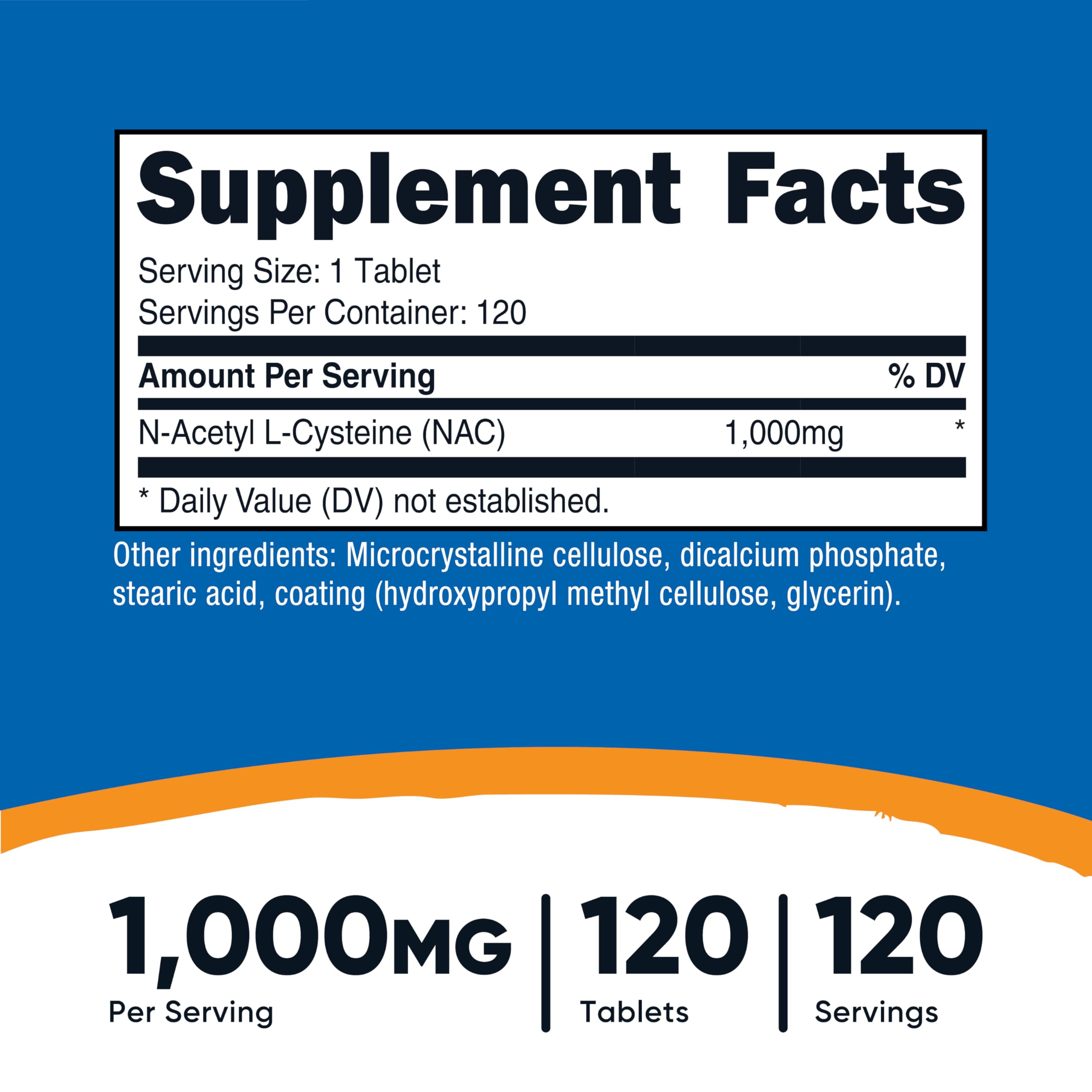 Nutricost Acetyl-L-Carnitine 1000mg bottle with label