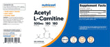 Nutricost Acetyl L-Carnitine product packaging