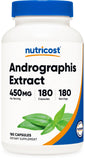 Nutricost Andrographis Paniculata 450mg capsules front view