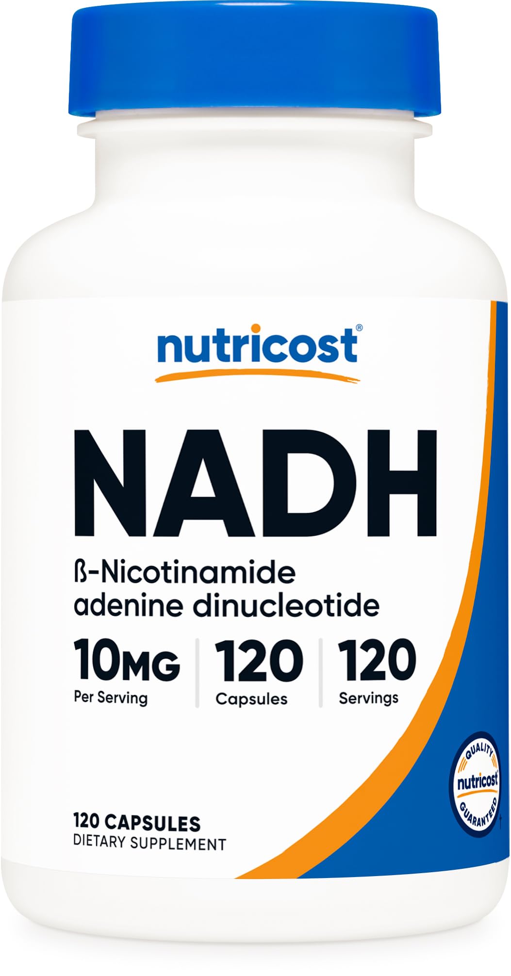 Nutricost B3 (Niacin) 120 capsules bottle front view