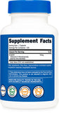 Nutricost B3 (Niacin) bottle on a wooden table