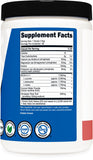 Nutricost BCAA + Hydration powder in a glass of water