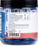 Nutricost BCAA + Hydration Supplement Raspberry Lemonade mixed in water