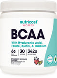 Nutricost BCAA Powder for Women 330g front view