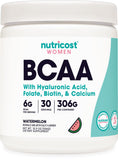 Nutricost BCAA Powder for Women 335g front view