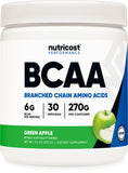 Nutricost BCAA Powder Green Apple front view