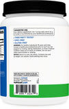 Nutricost BCAA Powder Green Apple ingredients list