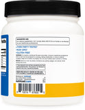 Nutricost BCAA Powder orange mango flavour in a glass