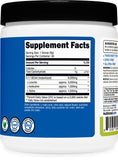 Nutricost BCAA Powder Peach Pear Flavour in a glass of water