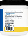 Nutricost BCAA Powder Pineapple Flavour bottle side view