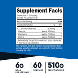 Nutricost BCAA Powder scoop included for serving