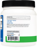 Nutricost BCAA Powder Sour Green Apple scoop with powder