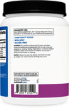Nutricost BCAAs 1243g unflavoured powder mixed in a shaker