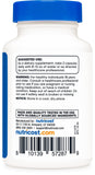 Nutricost Berberine HCl 1200mg ingredients list