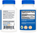 Nutricost Berberine HCl 1200mg vegetarian capsules on table