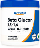 Nutricost Beta Glucan 1,3/1,6 100g powder front view