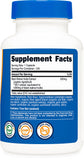 Nutricost Black Walnut Hulls Extract 200mg capsules on a wooden table
