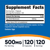 Nutricost Blended Vitamin & Mineral Supplement 500MG 120 Capsules side view