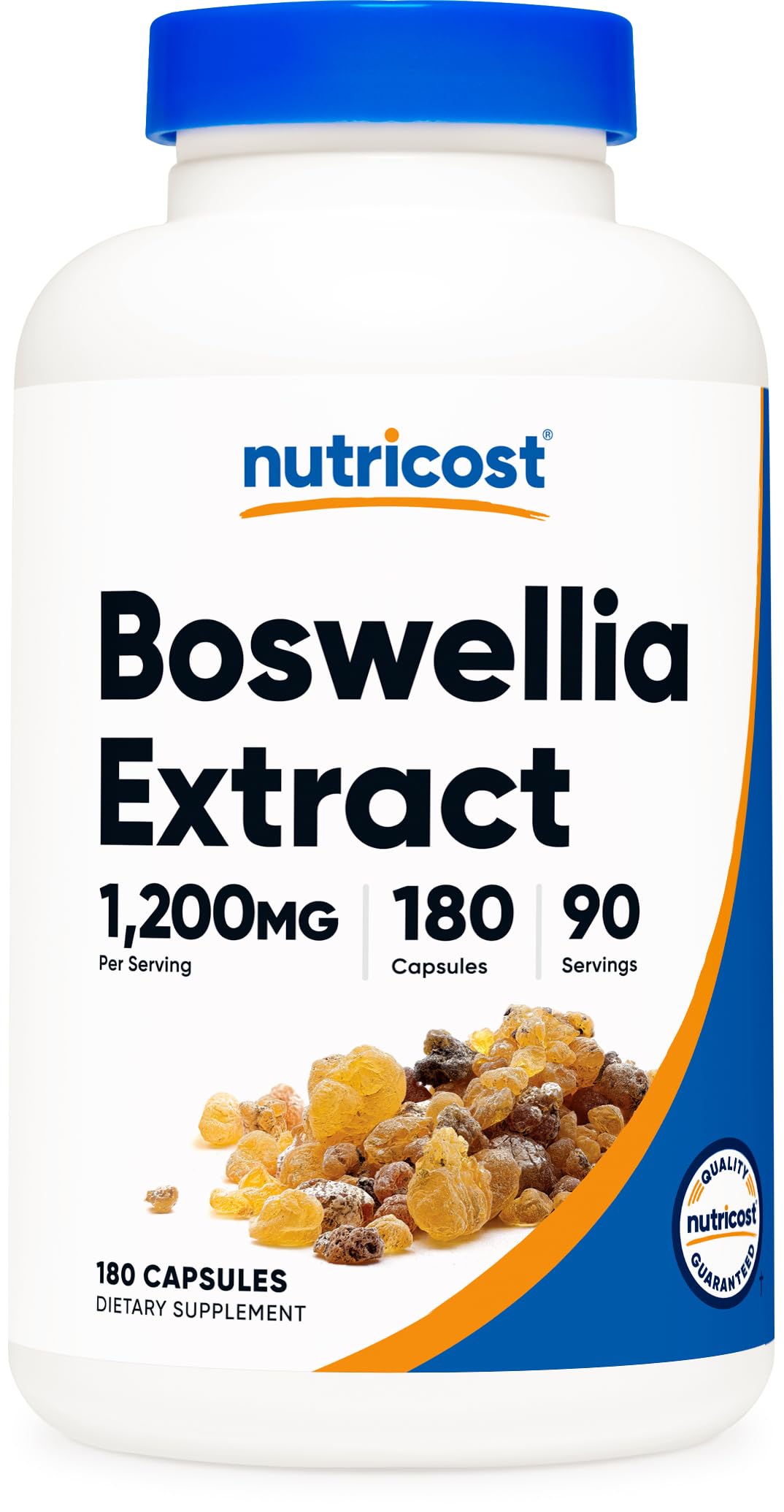 Nutricost Boswellia Extract 180 capsules bottle front view