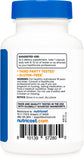 Nutricost Broccoli Seed Extract Capsules displayed with measuring spoon