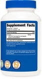 Nutricost Bromelain 120 Capsules on a wooden table