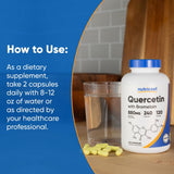 Nutricost Bromelain Quercetin ingredients list