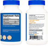 Nutricost CDP Choline Capsules 300mg capsules on a wooden table