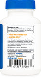 Nutricost Chlorophyll Softgels 100mg bottle side view