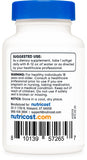 Nutricost Chlorophyll Softgels 50mg softgels on a white background