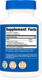 Nutricost Chrysin Supplement 550mg on a kitchen counter