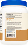 Nutricost Collagen Peptides Chocolate Peanut Butter with ingredients