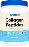Nutricost Collagen Powder 1LB unflavoured front view