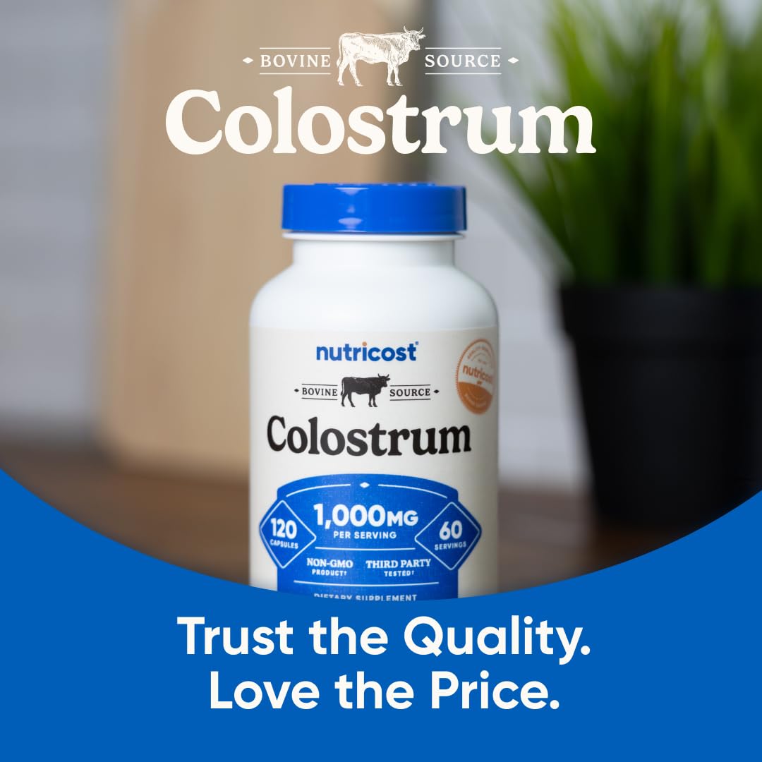 Nutricost Colostrum Capsules 1000mg ingredients list