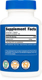 Nutricost CoQ10 100mg Vegetarian Capsules with a measuring spoon