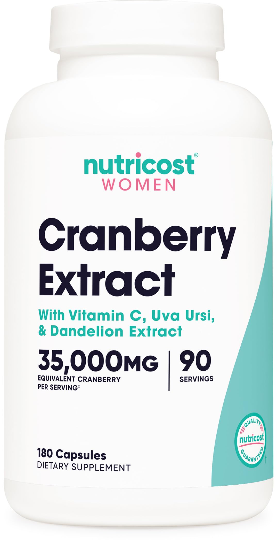 Nutricost Cranberry Extract 700mg 180 capsules front view
