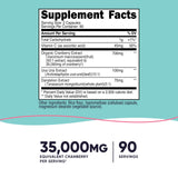 Nutricost Cranberry Extract bottle with 180 capsules