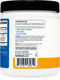 Nutricost Creatine + Aminos Peach Mango scoop with powder