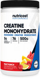 Nutricost Creatine Monohydrate 499g front view