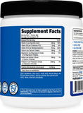 Nutricost Creatine Monohydrate 5000mg Blue Raspberry scoop with powder