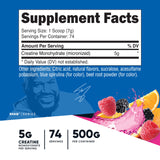 Nutricost Creatine Monohydrate 500g container side view