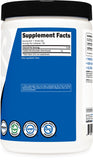 Nutricost Creatine Monohydrate 500g nutrition label