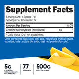 Nutricost Creatine Monohydrate Pineapple Mango 500g side view