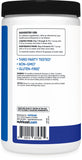 Nutricost Creatine Monohydrate powder in a glass of water