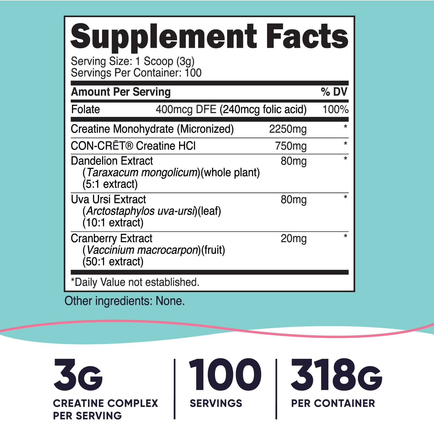 Nutricost Creatine Monohydrate Powder scoop included